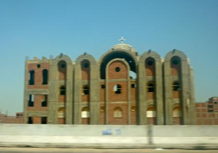 Eglise copte en construction (Guizeh)