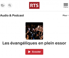 évangéliques,nouveau pouvoir évangélique,livre,sébastien fath,radio télévision suisse,rts,gabrielle desarzens,babel